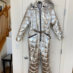 Silver Snow suit